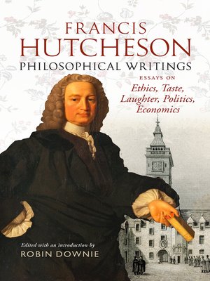 cover image of Francis Hutcheson Philosophical Writings